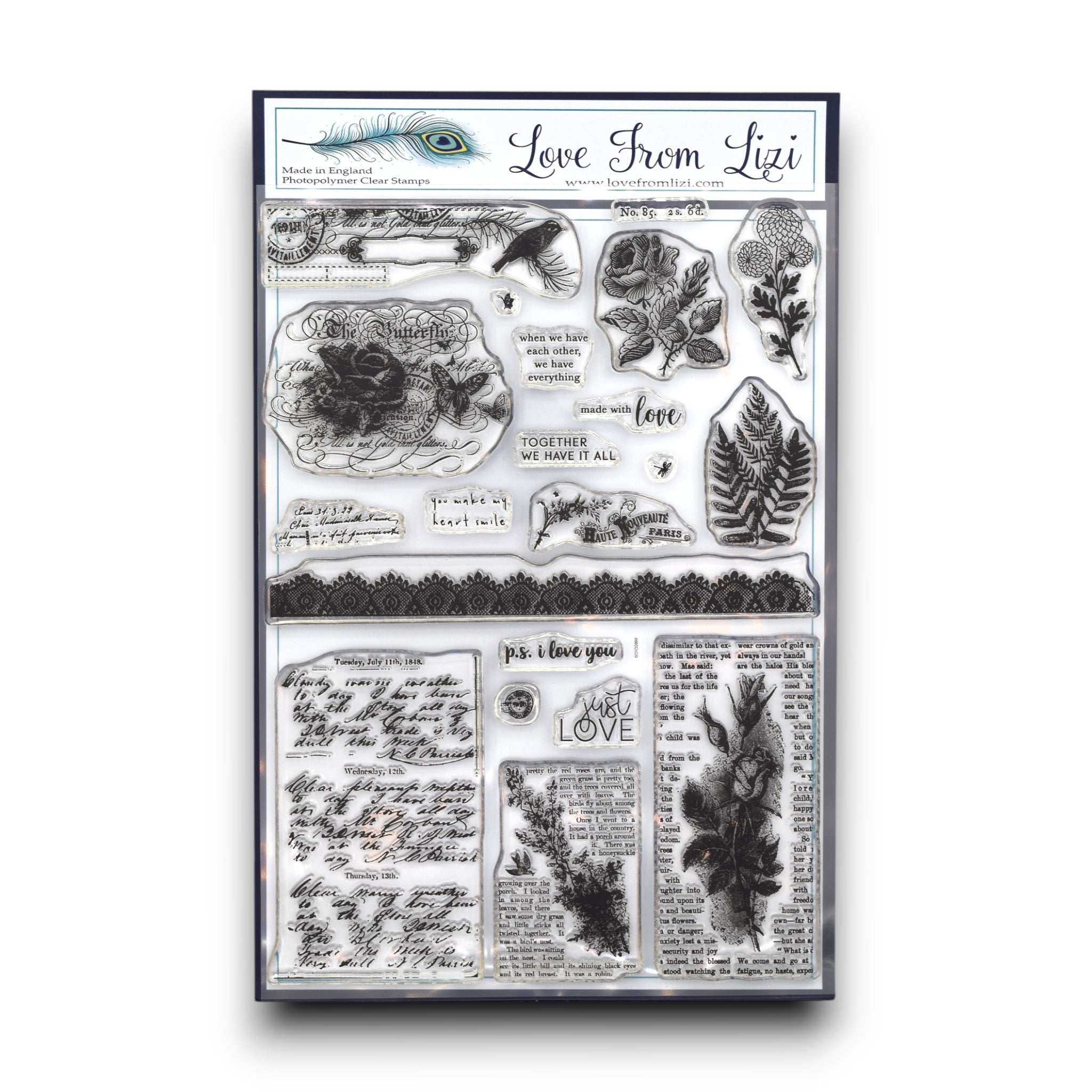 Summer Botany - Stamp Set